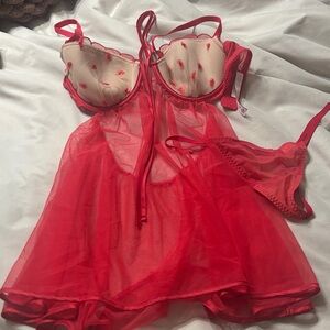 Victoria's Secret Red Nightie